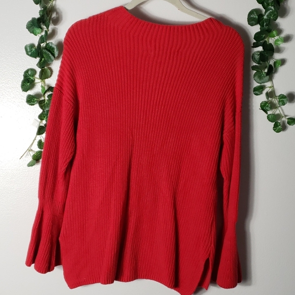 Loft Stitchy Raglan Sweater - Picture 9 of 10